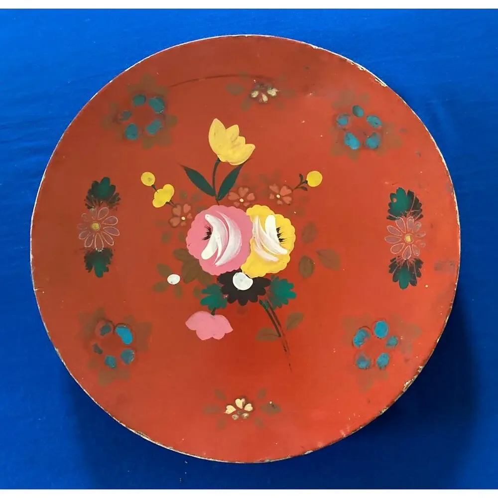 VTG Platter Japanese Serving Dip Relish Dish w/ Original Decorative Box